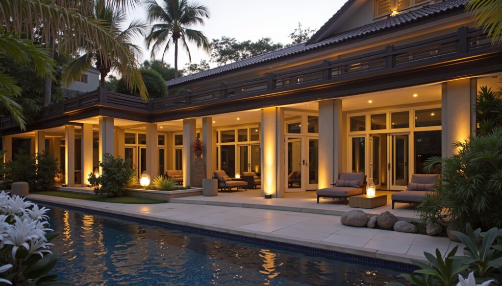 tropical vacation homes