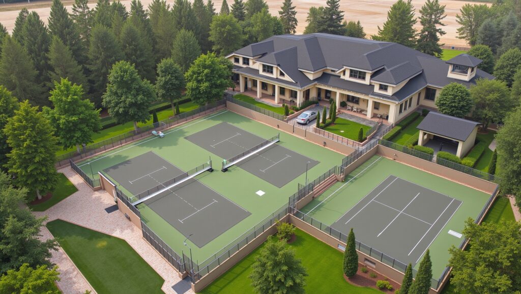 Key Features of Tennis Court Estates