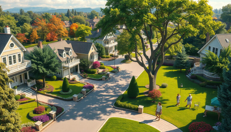 Discover the Charm of Living in an Exclusive Neighborhood: A Guide to Luxury and Community